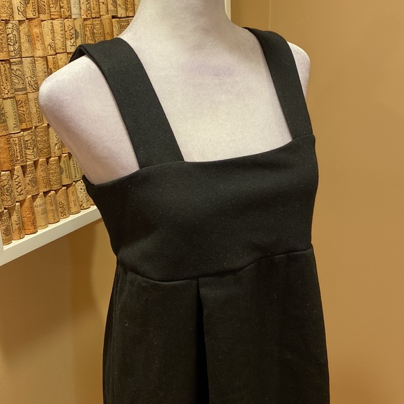 NWT.  Love Black Wool Pleated Dress.  34” length - Picture 8 of 15